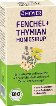 BIO - Fenchel + Thymian Honigsirup