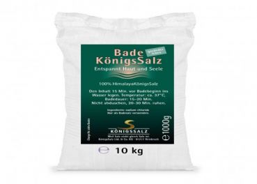 BadeKönigsSalz 100% HimalayaKönigsSalz Sack 10kg