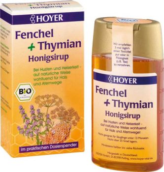 BIO - Fenchel + Thymian Honigsirup - 250 g