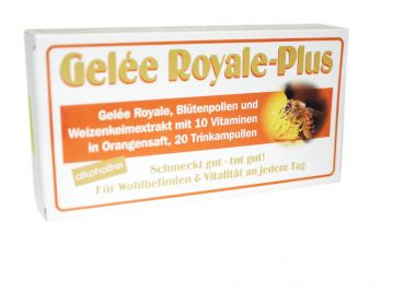 Gelee Royale Plus - Orange - 20 Trinkampullen