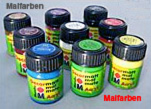 Malfarbe gelbgrün