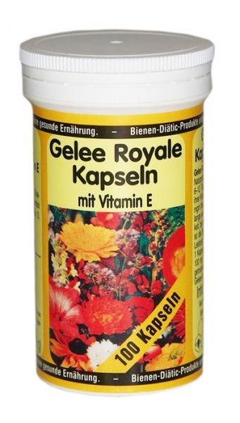 Gelee Royale plus Vitamin E Kapseln - 100 Kapseln