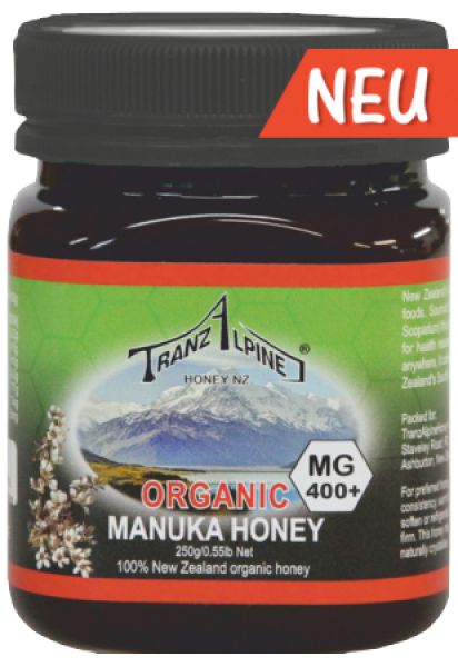 BIO Manuka Honig MG0 400+  -  250 g