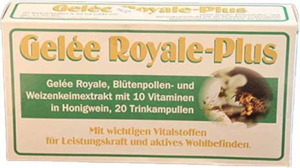 Gelée Royale - Plus Trinkampullen