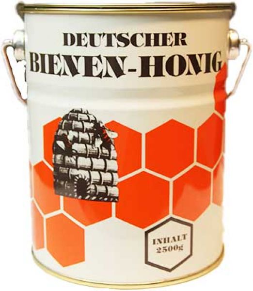 Deutscher Blütenhonig mit Linde - flüssig - 2,5 kg