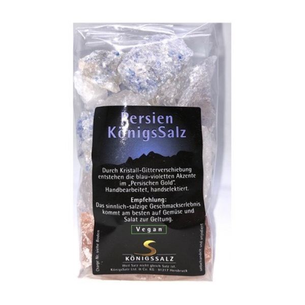 PersienKönigsSalz Kristalle blau/weiß/rot Tüte 250 g
