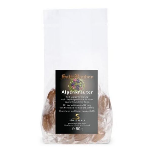 SaltzBonbon Alpenkräuter Tüte 80g