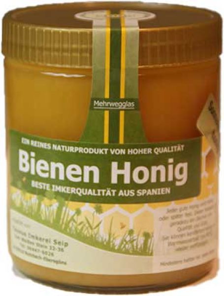 Sonnenblumenhonig  cremig - spanisch - 500 g